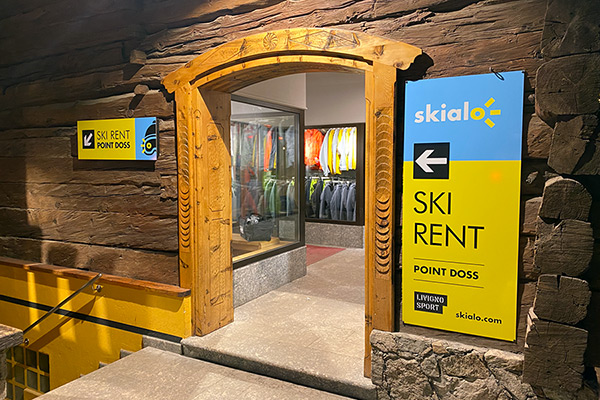 Negozio Skialo Doss a Livigno